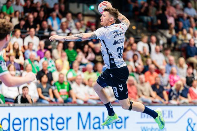 Emil Jakobsen SG Flensburg Handewitt, 31 in goal GER, GWD Minden vs SG Flensburg Handewitt, Handball, 1 Bundesliga, Matchday 3, Season 2025 2026, 08 09 2025 GER, GWD Minden vs SG Flensburg Handewitt, Handball, 1 Bundesliga, Matchday 3, Season 2025 2026, 08 09 2025 Luebbecke Copyright: xEibner-Pressefoto JanxRollingerx EP_JSK