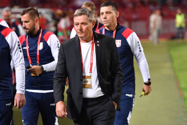 SERBIA vs ENGLAND DRAGAN STOJKOVIC PIKSI coach football Serbia vs England FIFA World Cup, WM, Weltmeisterschaft, Fussball qualification match at Rajko Mitic stadium, Belgrade 09.09.2025 Foto: FOOTBALL, SERBIA, ENGLAND, FIFA WORLD CUP QUALIFICATIONS MATCH Beograd Rajko Mitic stadium Serbia Copyright: xMarkoxMetlas xMNxPressx
