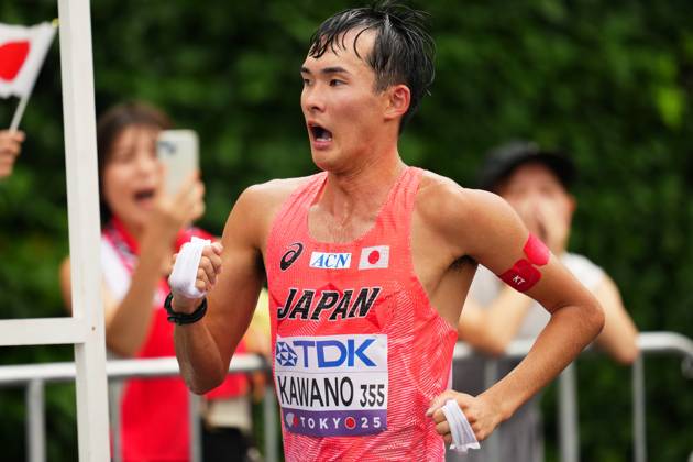Masatora Kawano (JPN), SEPTEMBER 13, 2025 - Athletics : World Athletics Championships Tokyo 2025 Men s 35km Race Walk in Tokyo, Japan. aflo_303187699