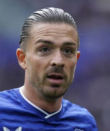 Liverpool, England, 13th September 2025. Jack Grealish of Everton during the Everton vs Aston Villa Premier League match at Hill Dickinson Stadium, Liverpool. Picture credit should read: Andrew Yates Sportimage EDITORIAL USE ONLY. No use with unauthorised audio, video, data, fixture lists, club league logos or live services. Online in-match use limited to 120 images, no video emulation. No use in betting, games or single club league player publications. SPI_037_AY_EVERTON_VILLA SPI-4134-0031