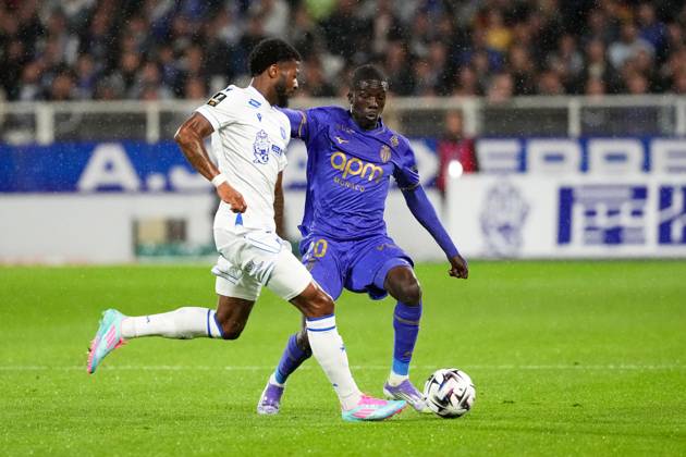 AJ Auxerre v AS Monaco - Ligue 1 McDonald s 2025 2026 20 Kassoum OUATTARA (asm) during the Ligue 1 McDonald s match between Auxerre and Monaco at Stade Abbe Deschamps on September 13, 2025 in Auxerre, France. Auxerre France  Copyright: xFEPx 776348121