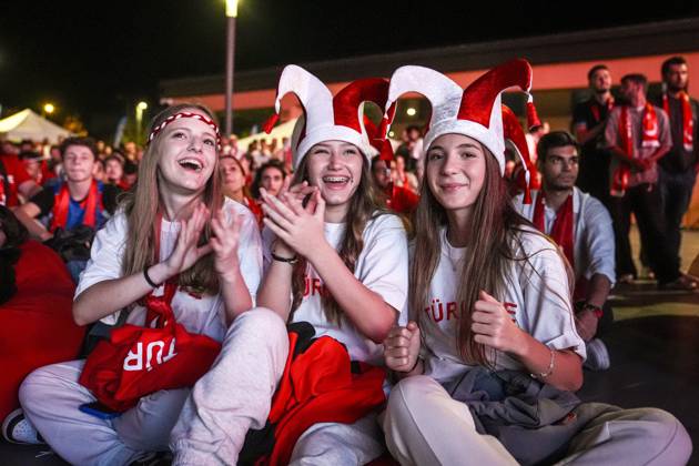 EuroBasket, Basketball EM, Final, Turkey - Germany, Public Viewing in Istanbul