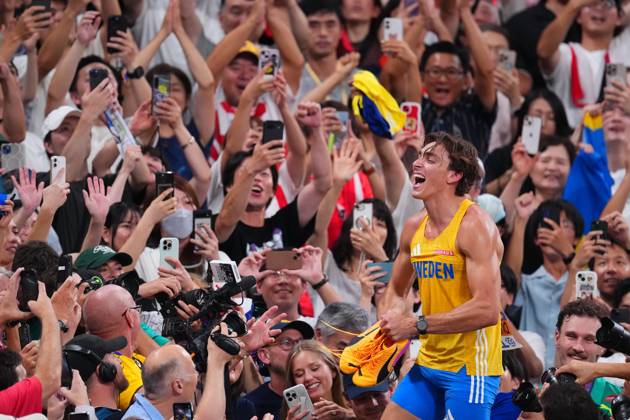 Armand Duplantis (SWE), SEPTEMBER 15, 2025 - Athletics : World Athletics Championships Tokyo 2025 Men s Pole Vault final at National Stadium in Tokyo, Japan. aflo_303540009