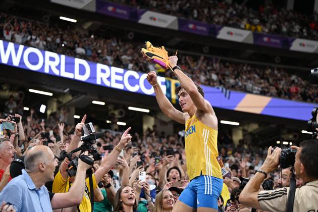 Armand Duplantis (SWE), SEPTEMBER 15, 2025 - Athletics : World Athletics Championships Tokyo 2025 Men s Pole Vault Final at National Stadium in Tokyo, Japan. aflo_303544302