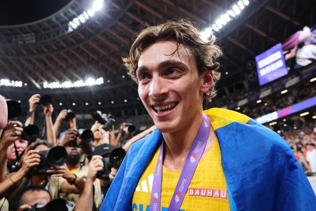 Armand Duplantis (SWE), SEPTEMBER 15, 2025 - Athletics : World Athletics Championships Tokyo 2025 Men s Pole Vault Final at National Stadium in Tokyo, Japan. aflo_303552012