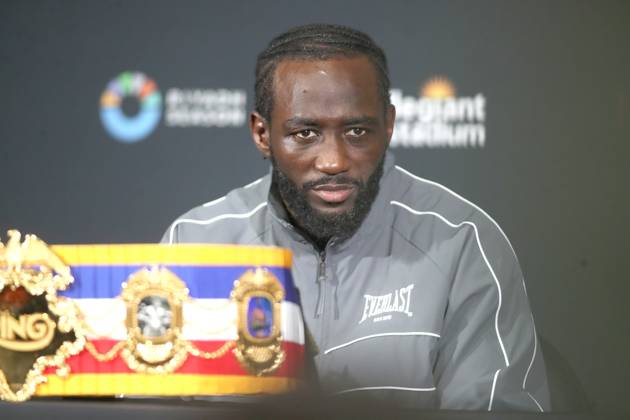 September 13 2025,Las Vegas,Nevadas,Nevada,Knospe,Bud,Terence Crawford,Post Fight press conference, PK, Pressekonferenz Las Vegas Nevada USA Copyright: xTomxHoganx-xHoganphotos.comx916x947x8354xtomhoganphotos@gmail.comx CaneloCrawforfFightNight_Hoganphotos1707