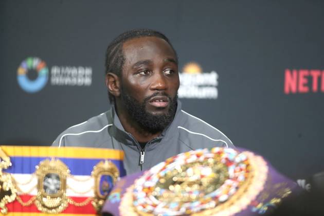 September 13 2025,Las Vegas,Nevadas,Nevada,Knospe,Bud,Terence Crawford,Post Fight press conference, PK, Pressekonferenz Las Vegas Nevada USA Copyright: xTomxHoganx-xHoganphotos.comx916x947x8354xtomhoganphotos@gmail.comx CaneloCrawforfFightNight_Hoganphotos1708
