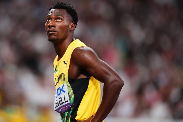 Bryan Levell (JAM), SEPTEMBER 18, 2025 - Athletics : World Athletics Championships Tokyo 2025 Men s 200m Semi-Final at National Stadium in Tokyo, Japan. aflo_303925132