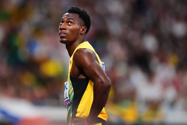 Bryan Levell (JAM), SEPTEMBER 18, 2025 - Athletics : World Athletics Championships Tokyo 2025 Men s 200m Semi-Final at National Stadium in Tokyo, Japan. aflo_303925133