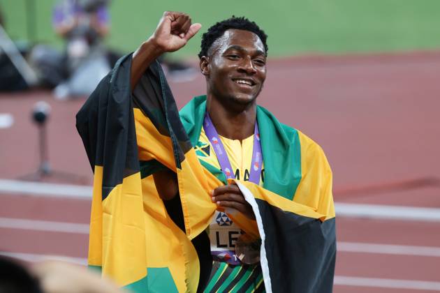 Bryan LEVELL (JAM), SEPTEMBER 19, 2025 - Athletics : World Athletics Championships Tokyo 2025 Men s 200m Final at National Stadium in Tokyo, Japan. aflo_304036717