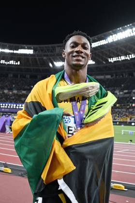 Bryan LEVELL (JAM), SEPTEMBER 19, 2025 - Athletics : World Athletics Championships Tokyo 2025 Men s 200m Final at National Stadium in Tokyo, Japan. aflo_304042756
