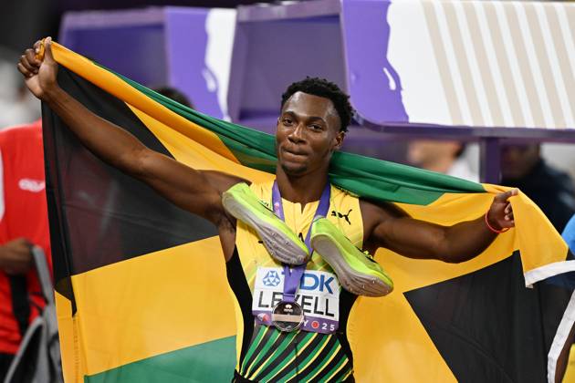 Bryan LEVELL (JAM), SEPTEMBER 19, 2025 - Athletics : World Athletics Championships Tokyo 2025 Men s 200m Final at National Stadium in Tokyo, Japan. aflo_304046301