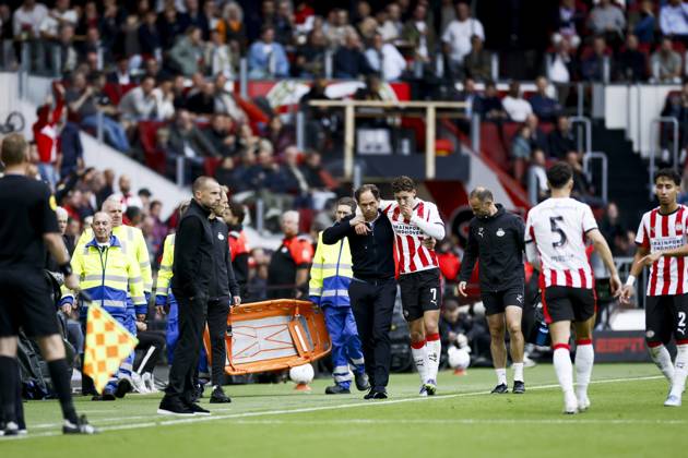 EINDHOVEN - Ruben van Bommel of PSV Eindhoven during the Dutch Eredivisie match between PSV Eindhoven and Ajax at the Phillips Stadium on September 21, 2025, in Eindhoven, Netherlands. ANP KOEN VAN WEEL Eredivisie 2025 26 xVIxANPxSportx xxANPxIVx 537064311 originalFilename: 537064311