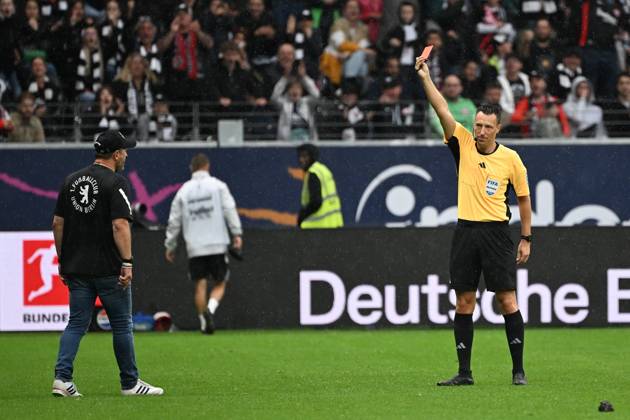 DFB investigates Union coach Steffen Baumgart after middle finger scandal, archive pictures