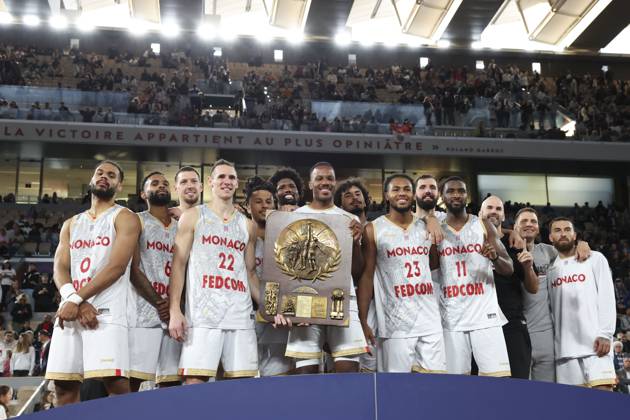 Basketball, France, Supercup, AS Monaco defeats MSB Le Mans