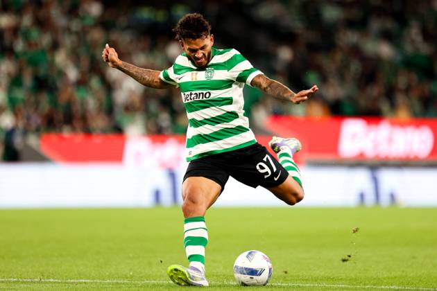Sporting CP v Moreirense FC - Liga Portugal BetClic 2025 2026 Ponta de lanca colombiano do Sporting CP Luis Suarez 97 durante a partida entre Sporting CP v Moreirense FC, valida pela Liga Portugal BetClic 2025 2026 no Estadio Jose Alvalade, Portugal (Foto de Diogo Faria Reis Avant Sports) Lisboa Estadio Jose Alvalade Portugal Copyright: xDiogoxFariaxReis AvantxSportsx