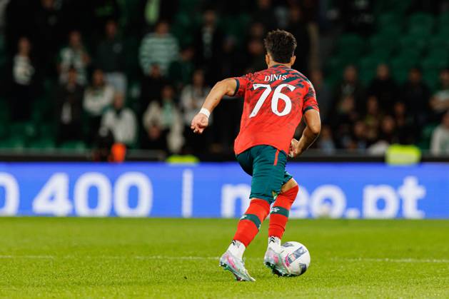 Dinis Pinto seen during Liga Portugal game between teams of Sporting CP and Moreirense FC at Estadio Jose Alvalade (Maciej Rogowski Ball Raw Images) Lisbon Estadio Jose Alvalade Portugal Copyright: xMaciejxRogowskix maciejrogowski_sporting_moreirense_2526-348