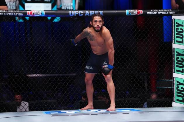September 23, 2025, Las Vegas, Nv, Las Vegas, Nv, United States: Justice Torres and Javier Reyes meet in the octagon for a 3-round bout at UFC Apex for UFC - DWCS - Dana White Contender Series Ep. 7 on September 23, 2025 in Las Vegas, NV, United States. ( PxImages) Las Vegas, Nv United States - ZUMAp175 20250923_zsa_p175_091 Copyright: xLouisxGrassex
