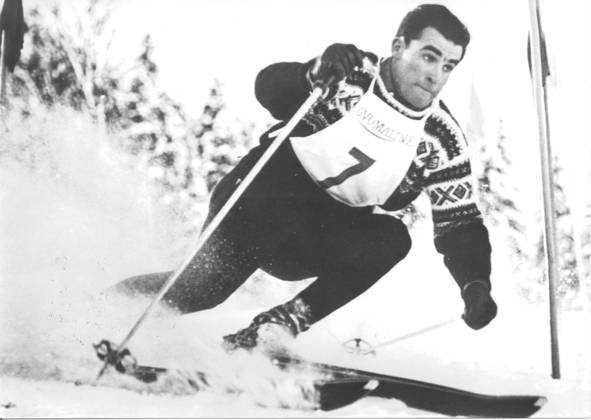 Ski Alpine u B Z Toni Sailer Austria ATTENTION date estimated !ACHTUNG AUFNAHMEDATUM GESCHÄTZT!
