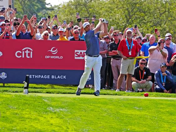 GOLF - Ryder Cup 2025 FARMINGDALE,NEW YORK,USA,23.SEP.25 - GOLF - Ryder Cup 2025, Bethpage Black Course, preview. Image shows Bryson DeChambeau (USA). GEPAxpictures xBrianxSpurlock