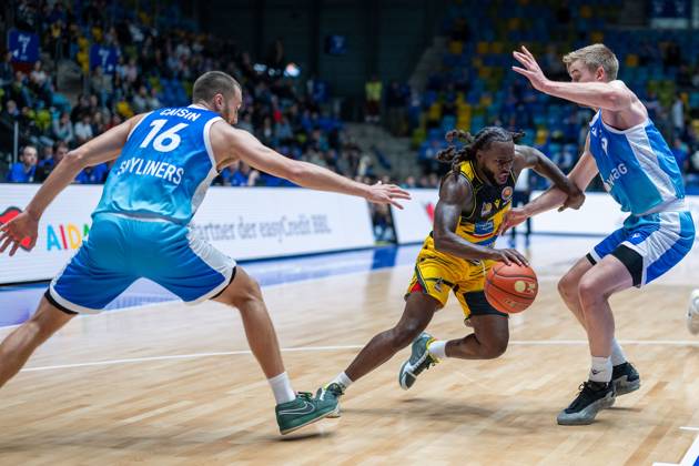 Basketball, BBL Cup, Frankfurt Skyliners - MHP Riesen Ludwigsburg
