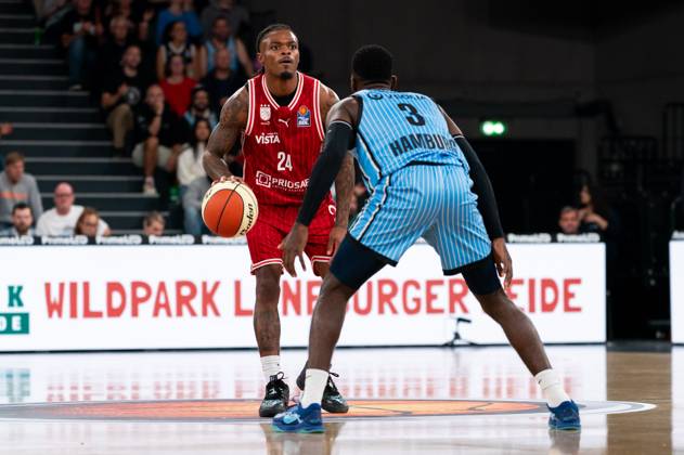 Basketball, BBL Cup, Hamburg Towers - Bamberg Baskets