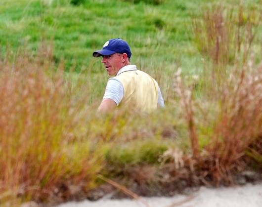 GOLF - Ryder Cup 2025 FARMINGDALE,NEW YORK,USA,24.SEP.25 - GOLF - Ryder Cup 2025, Bethpage Black Course, preview, practice round. Image shows Rory McIlroy (NIR EUR). GEPAxpictures xBrianxSpurlock