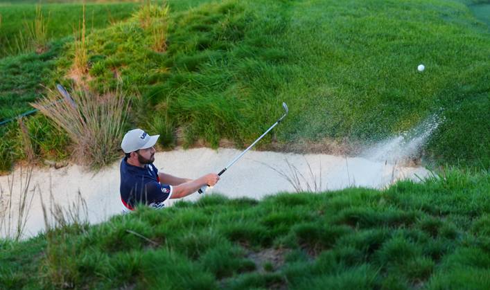 GOLF - Ryder Cup 2025 FARMINGDALE,NEW YORK,USA,26.SEP.25 - GOLF - Ryder Cup 2025, Bethpage Black Course. Image shows Patrick Cantlay (USA). GEPAxpictures xBrianxSpurlock