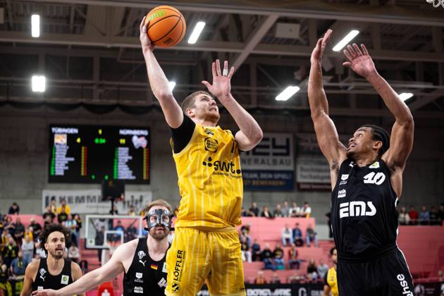 Basketball, ProA, Tigers Tübingen - Nuremberg Falcons