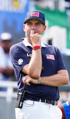 GOLF - Ryder Cup 2025 FARMINGDALE,NEW YORK,USA,27.SEP.25 - GOLF - Ryder Cup 2025, Bethpage Black Course. Image shows captain Keegan (USA). GEPAxpictures xBrianxSpurlock