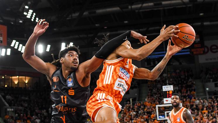 Basketball, BBL, ratiopharm Ulm - Niners Chemnitz