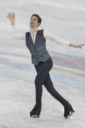 Beijing 2022 Olympic Games, Olympische Spiele, Olympia, OS BEIJING, CHINA - FEBRUARY 10: Morisi Kvitelashvili of Georgia skates during the Men Single Skating Free Skating on day six of the Beijing 2022 Winter Olympic Games at Capital Indoor Stadium, in Beijing, China on February 10, 2022. Beijing China. Editorial use only. Please get in touch for any other usage.  Copyright: x2025xAnadoluxNikolayxMuratkinx