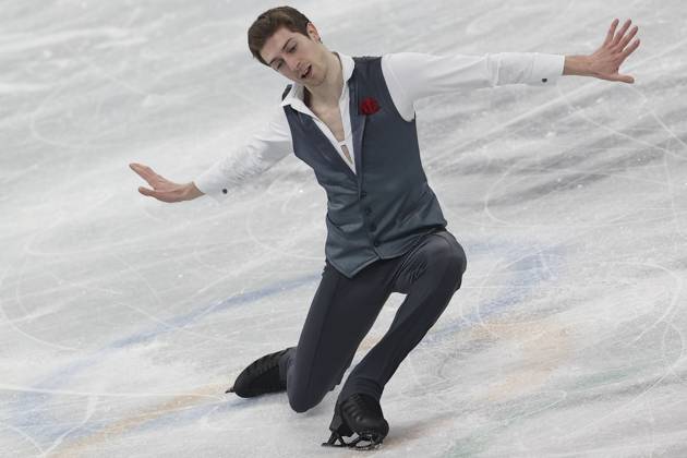 Beijing 2022 Olympic Games, Olympische Spiele, Olympia, OS BEIJING, CHINA - FEBRUARY 10: Morisi Kvitelashvili of Georgia skates during the Men Single Skating Free Skating on day six of the Beijing 2022 Winter Olympic Games at Capital Indoor Stadium, in Beijing, China on February 10, 2022. Beijing China. Editorial use only. Please get in touch for any other usage.  Copyright: x2025xAnadoluxNikolayxMuratkinx