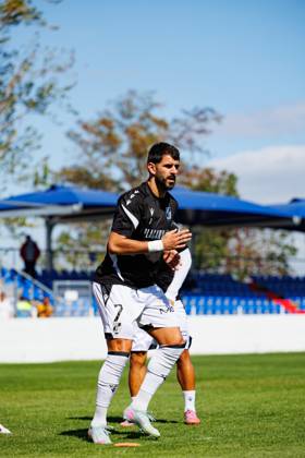 Nelson Oliveira seen during Liga Portugal game between teams of FC Alverca and Vitoria SC (Maciej Rogowski Ball Raw Images) Alverca Complexo Desportivo Alverca Portugal Copyright: xMaciejxRogowskix maciejrogowski_alverca_vitoriasc_2526-022