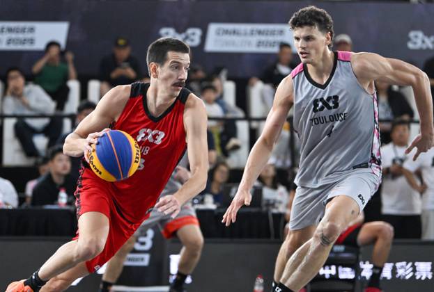 Basketball, 3x3 FIBA Challenger in Tianjin, Serbia - France