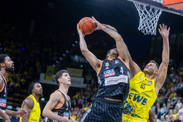 Basketball, BBL, EWE Baskets Oldenburg - ratiopharm Ulm