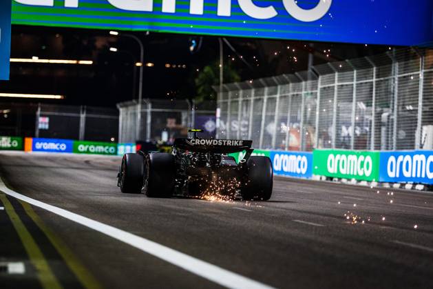 October 4, 2025, Singapore, Singapore: Andrea Kimi Antonelli of Italy and Mercedes-AMG PETRONAS F1 Team during qualifying Formula One Singapore Grand Prix. Singapore Singapore - ZUMAs197 20251004_aaa_s197_1243 Copyright: xJayxHiranox
