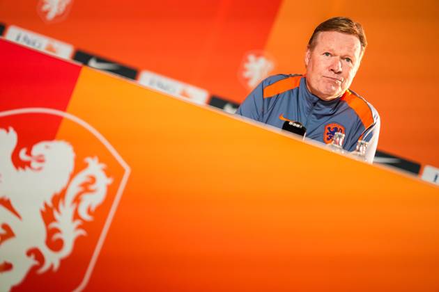 Football, Netherlands national team, Press conference