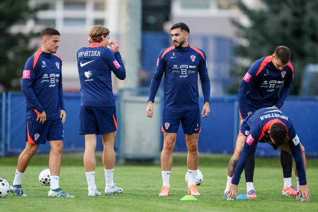 Football, Croatia national team, Training