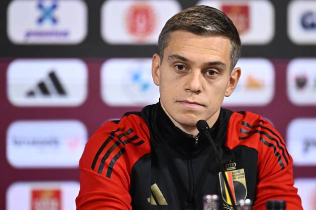 Football, Belgium national team, Press conference