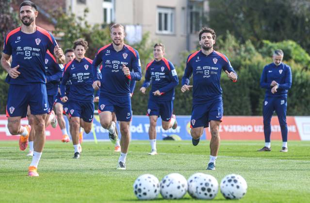 Football, Croatia national team, Training