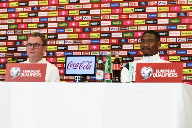Football, Austrian national team, Press conference
