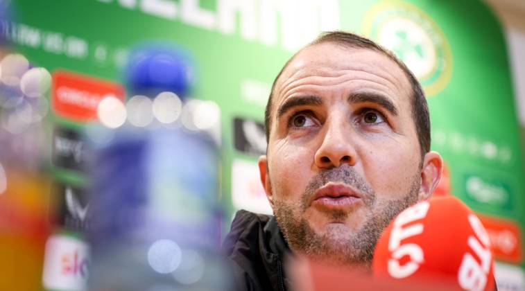 Football, Ireland national team, Press conference