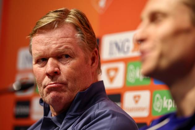 Football, Netherlands national team, Press conference
