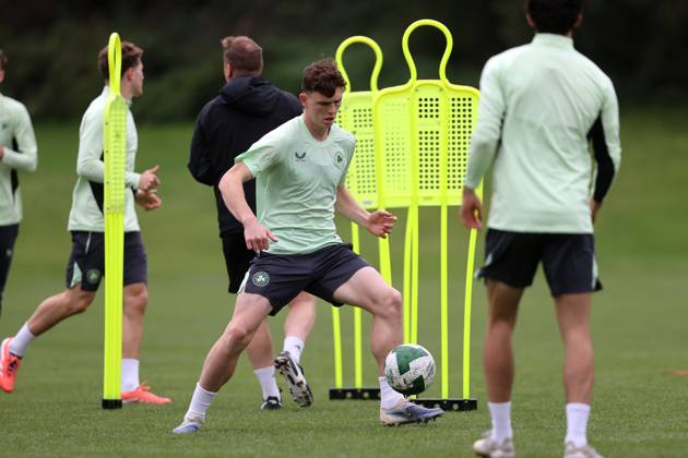 Football, U21, European Championship Qualifiers, National Team Ireland, Training