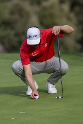 October 9, 2025, Madrid, Madrid, Spain: SEBASTIAN SODERBERG during the matchday of the Open de Espao±a presented by Madrid, held at the Club de Campo Villa de Madrid on October 9, 2025, in Madrid, Spain. Madrid Spain - ZUMAc312 20251009_zsp_c312_276 Copyright: xOscarxManuelxSanchezx