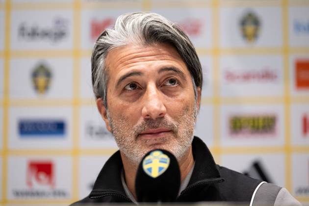 Football, World Cup qualifiers, Swiss national team, Press conference