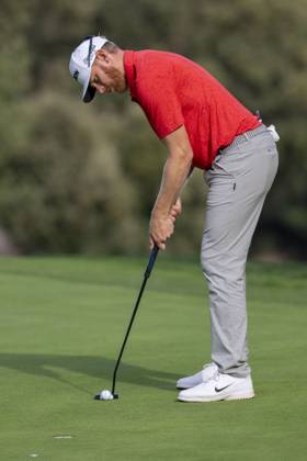 October 9, 2025, Madrid, Madrid, Spain: SEBASTIAN SODERBERG during the matchday of the Open de Espao±a presented by Madrid, held at the Club de Campo Villa de Madrid on October 9, 2025, in Madrid, Spain. Madrid Spain - ZUMAc312 20251009_zsp_c312_281 Copyright: xOscarxManuelxSanchezx