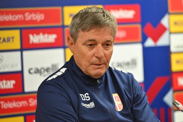 Football, World Cup qualifiers, Serbia national team, Press conference