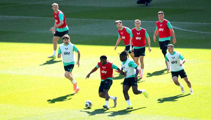 Football, World Cup qualifiers, Ireland national team, Training